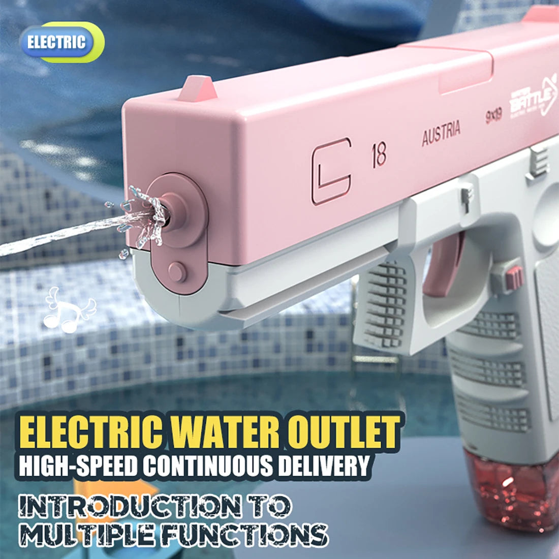 Electric High Pressure Water Gun